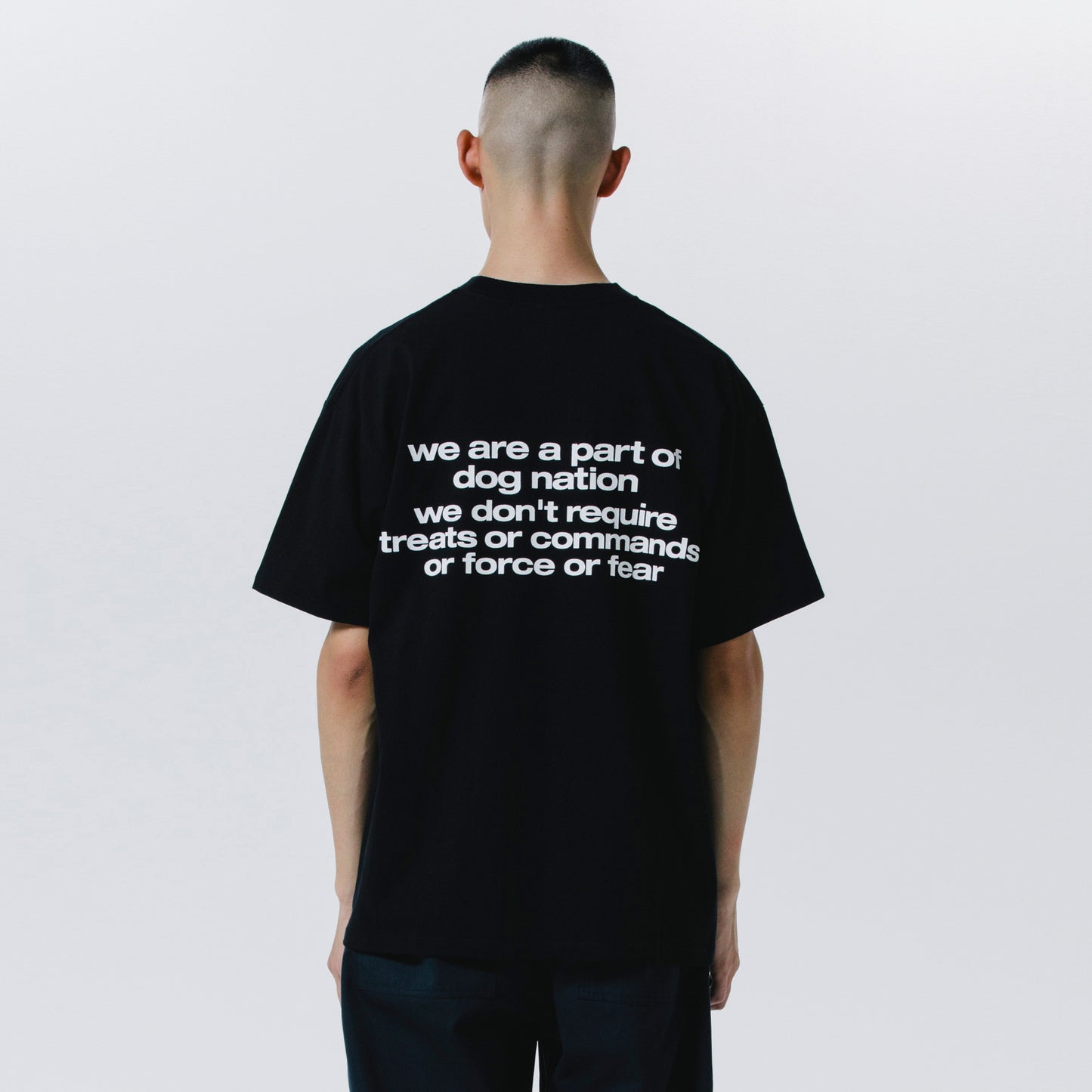 【SALE】ROTTWEILER ロットワイラー DOG LOGO TEE - BLACK -