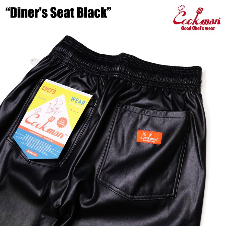 Cookman クックマン ハーヴェストパンツ Chef Pants Short Diner’s Seat BLACK