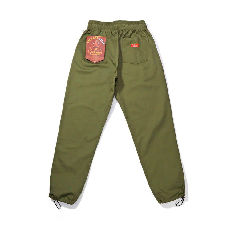 Cookman クックマン シェフパンツChef Pants Sausage Style GREEN