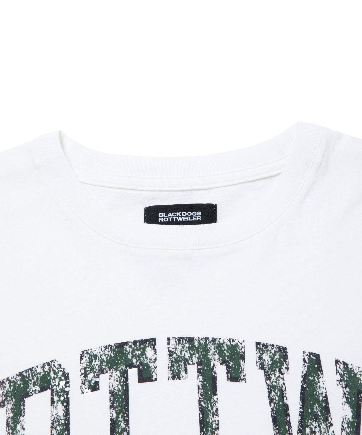 ROTTWEILER ロットワイラー R9_RTTW TEE - WHITE -