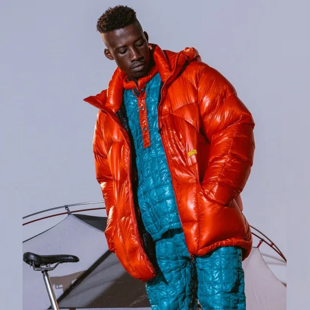 NATAL DESIGN ネイタル デザイン IGLOO DOWN JACKET4 - ORANGE -