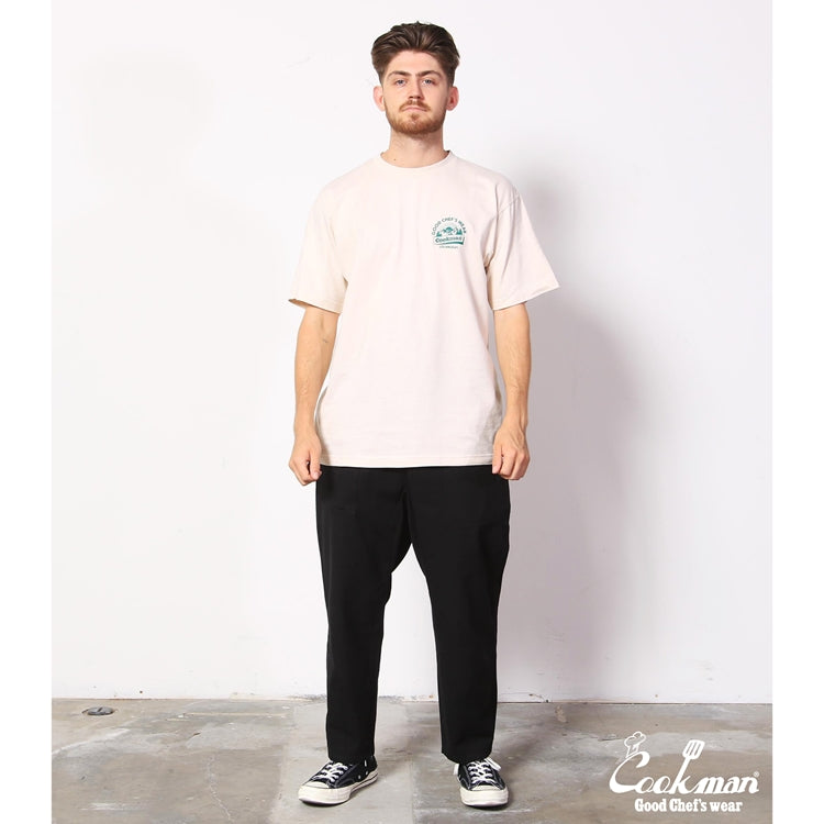 Cookman Chef Pants Harvest Pants Cropped Canvas Black