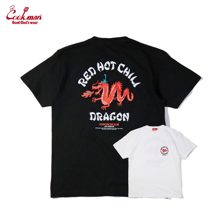 Cookman クックマン Tシャツ Chili Dragon -BLACK-