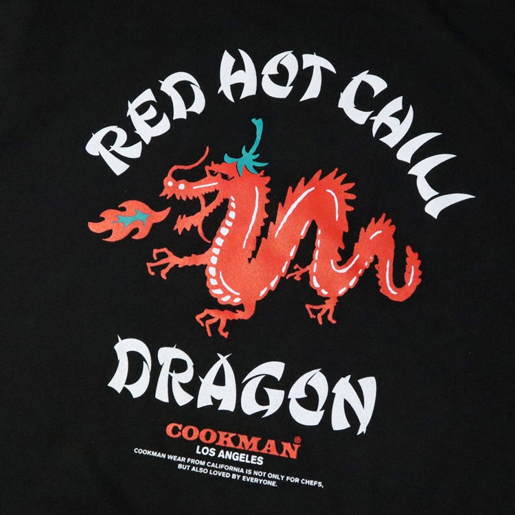 Cookman クックマン Tシャツ Chili Dragon -BLACK-
