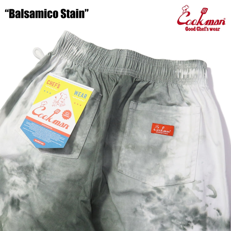 Cookman クックマン シェフパンツ Chef Pants Short Balsamico Stain