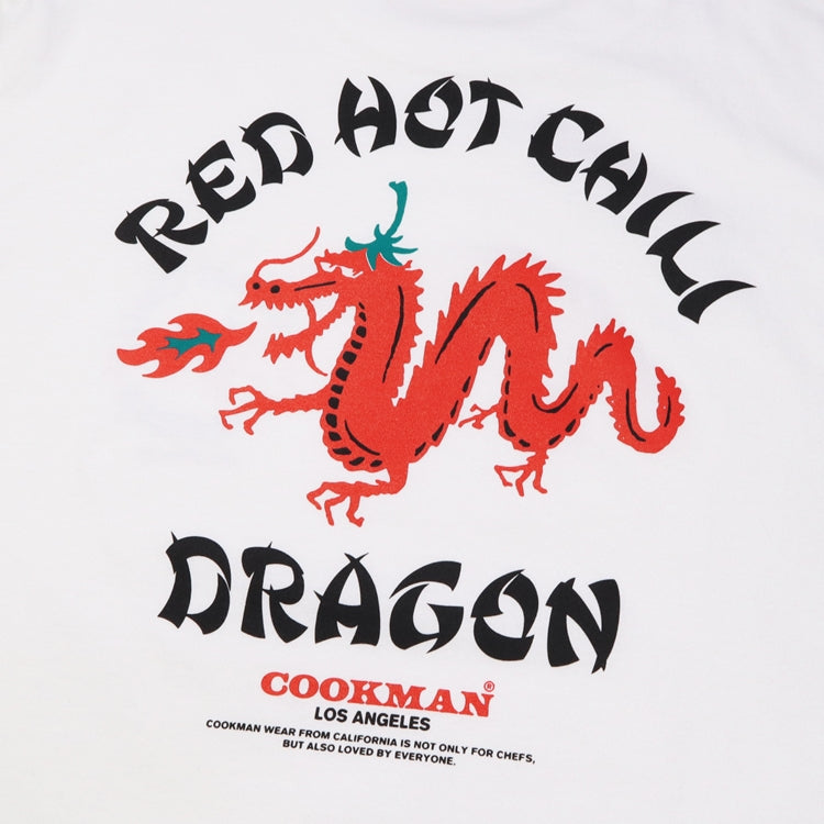 Cookman クックマン Tシャツ Chili Dragon -WHITE-