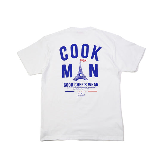 Cookman クックマン Tシャツ Eiffel Tower -WHITE-