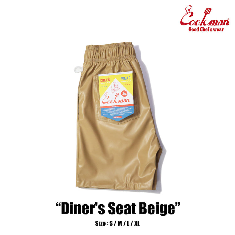 Cookman クックマン ハーヴェストパンツ Chef Pants Short Diner’s Seat BEIGE