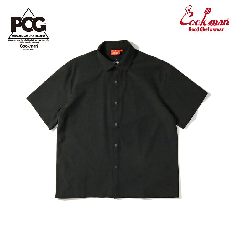 Cookman クックマン ワークシャツ Work Shirts Short Sleeve Light ...