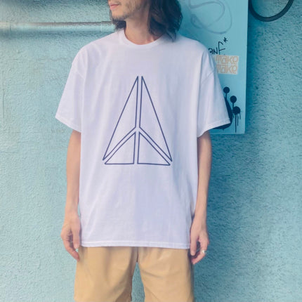 【RENEWAL MORE SALE】AS STANDARD アズスタンダード Peace Tee