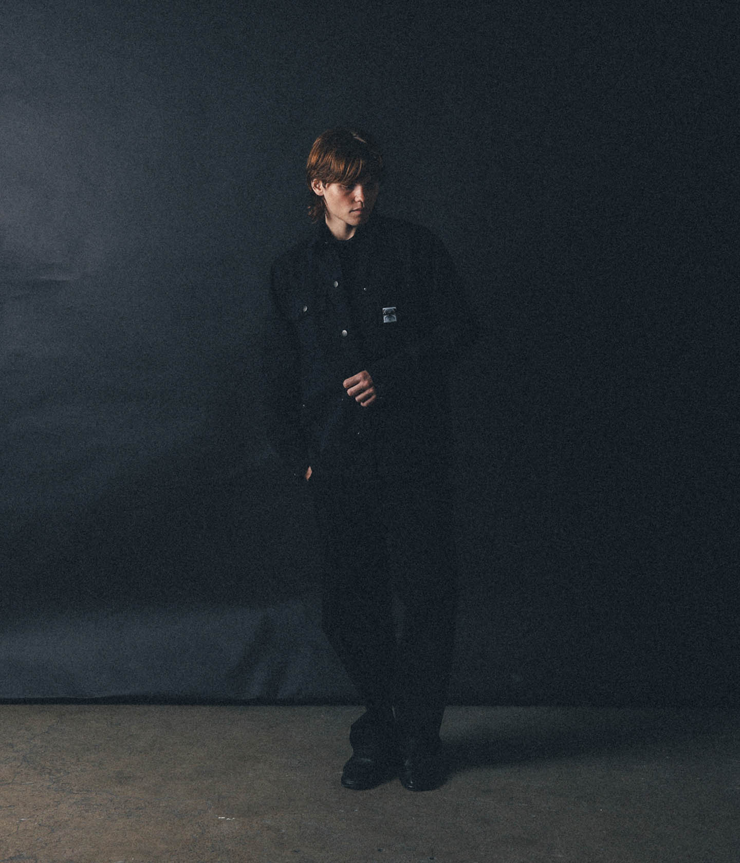 【ARCHIVE SALE】FORMER フォーマー PRESS CHORE JACKET // BLACK