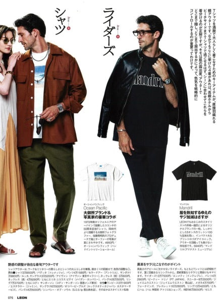 【SALE】【雑誌 LEON掲載】MandrillマンドリルMandril T BLK