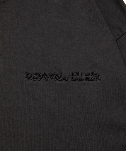 ROTTWEILER ロットワイラー DYED LS TEE - BLACK -