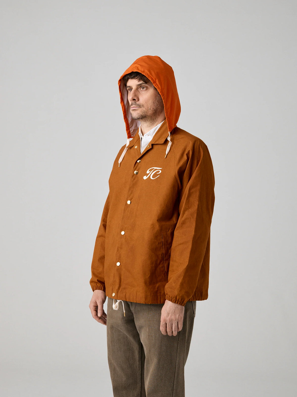 Tool Craft ツールクラフト P.COTTON COACH JACKET パラフィンコットンコーチジャケット - COYOTE -