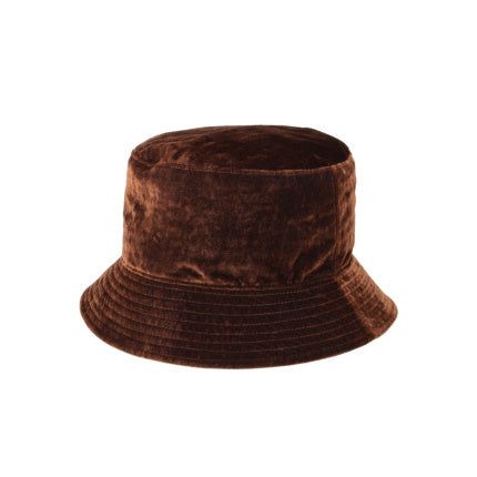 【RENEWAL SALE】THE JEAN PIERRE ジャン・ピエール Chambray Velvet Bucket hat
