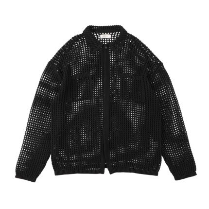 【RENEWAL SALE】THE JEAN PIERRE ジャン・ピエール Mesh Knit Shirt