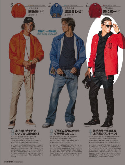 【ARCHIVE SALE】AS STANDARD×ZOO YORK アズスタンダード×ズーヨーク Coach Jacket - BLACK -