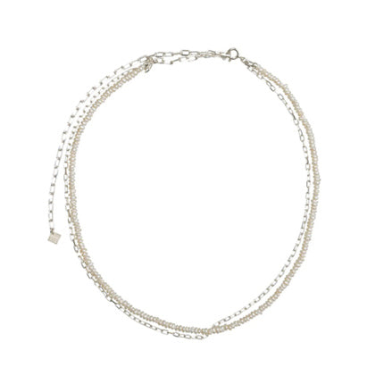 HERGO ハーゴ Cut Chain Baby Pearl Necklace