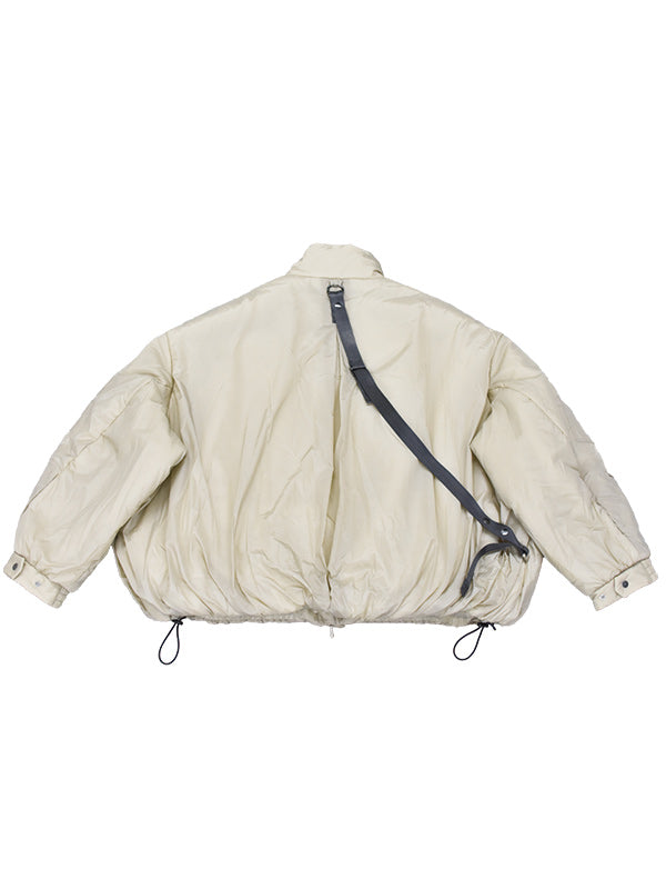 【MORE WINTER SALE】THE JEAN PIERRE ジャン・ピエール Signature Drop Puffer Jacket - TAN -