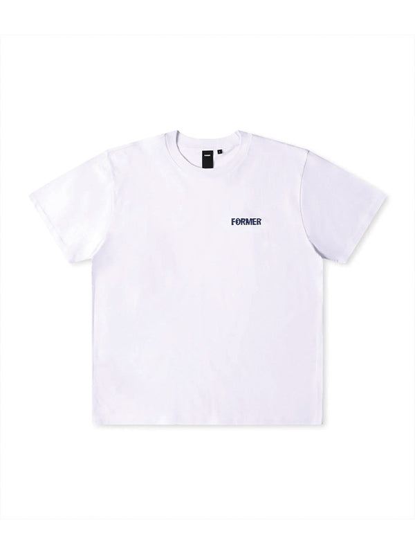 FORMER LABYRINTH T-SHIRT // WHITE