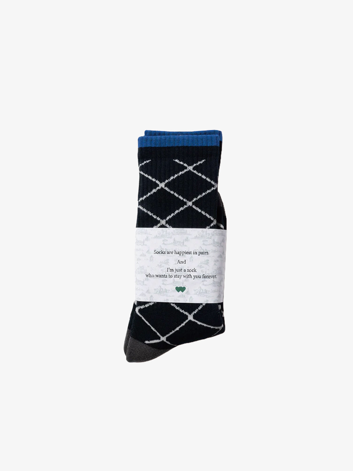 Little Yarmouth リトルヤーマウス CONCORDE Sox - BLACK -