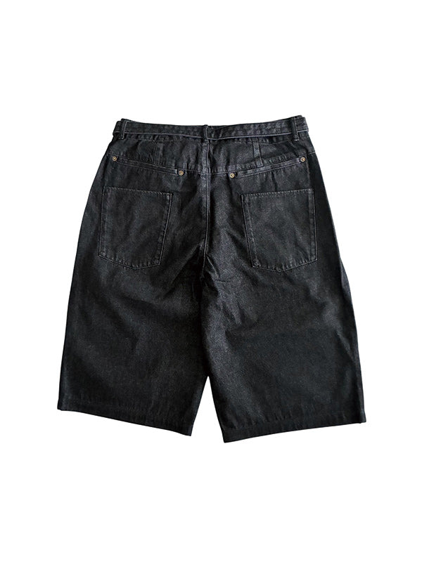 SCARPETTA スカルペッタ 2 TACK DENIM SHORT PANTS - BLACK -