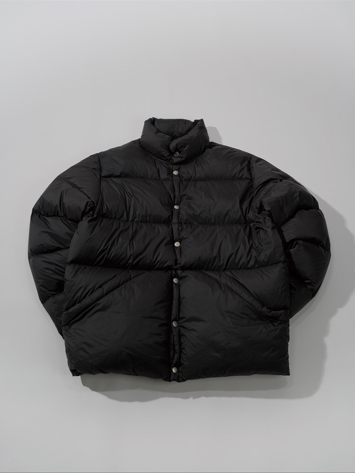 GERRY ジェリー Button up Artic 70 Down Jacket - BLACK -