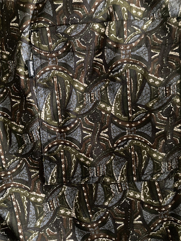 【MORE SUMMER SALE】ROTTWEILER ロットワイラー R9 PATTERNED SHORTS - GRAY -