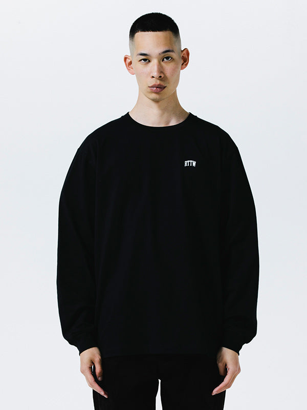 ROTTWEILER ロットワイラー R9 LOGO LS TEE - BLACK -