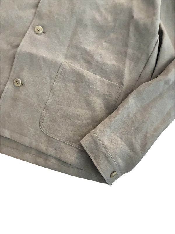 ALLS オールズ SHAWL COLLOR BETWEEN JACKET - KINARI -