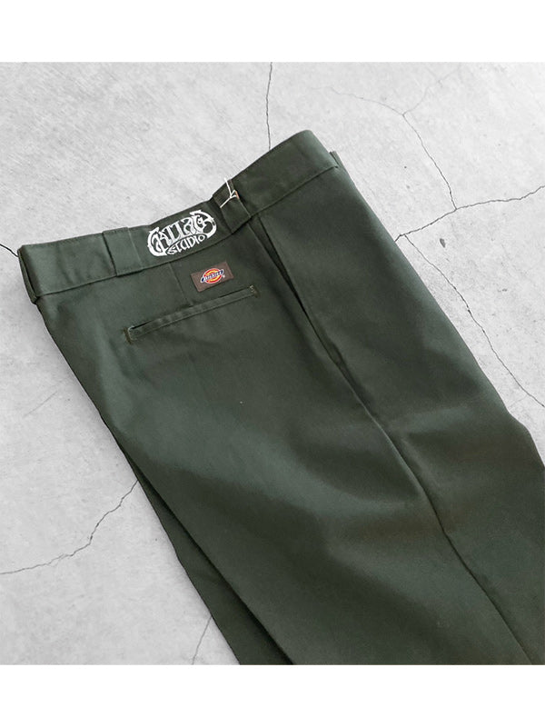 GALLAGE STUDIO REMAKE WORK PANTS - OLIVE -