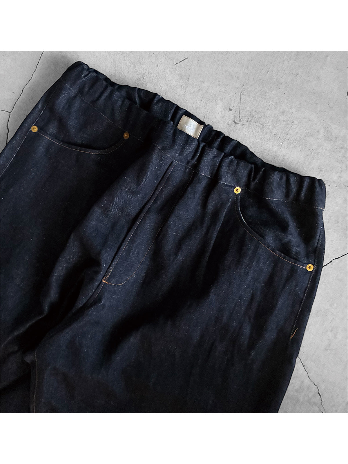 ALLS オールズ EASY EASY SELVEDGE DENIM - INDIGO -