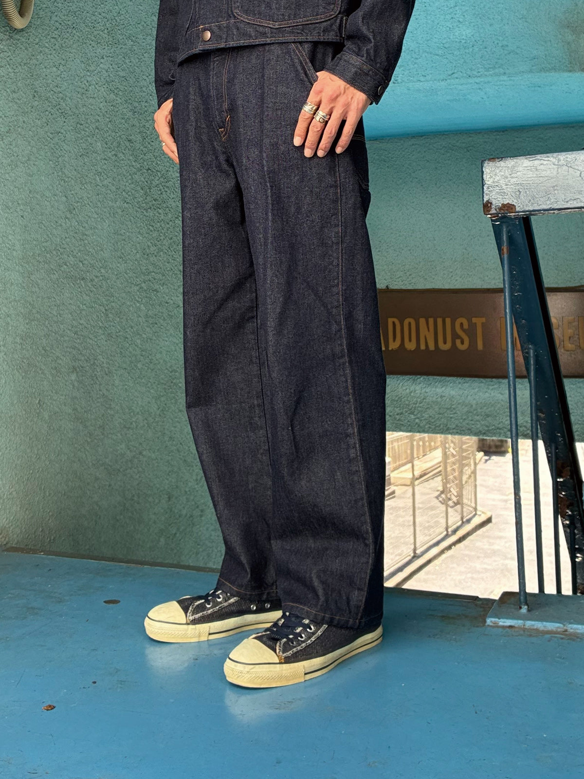 KOJIMA SHINSENGUMI 児島新鮮組 PARALLAX 5P JEANS - INDIGO DENIM -