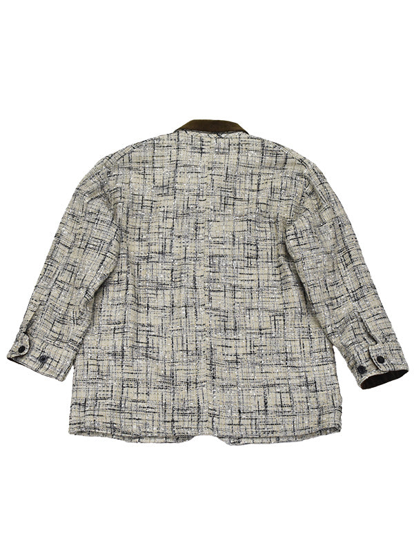【MORE WINTER SALE】THE JEAN PIERRE ジャン・ピエール Tweed Coverall - TAN -
