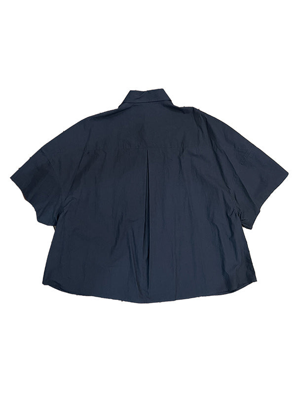 【MORE SUMMER SALE】THE JEAN PIERRE ジャン・ピエールSignature 11XL SS Shirt - FADE BLACK -