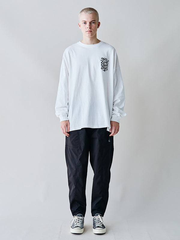 rehacer レアセル Three wise monkeys L/S T-shirt - WHITE -