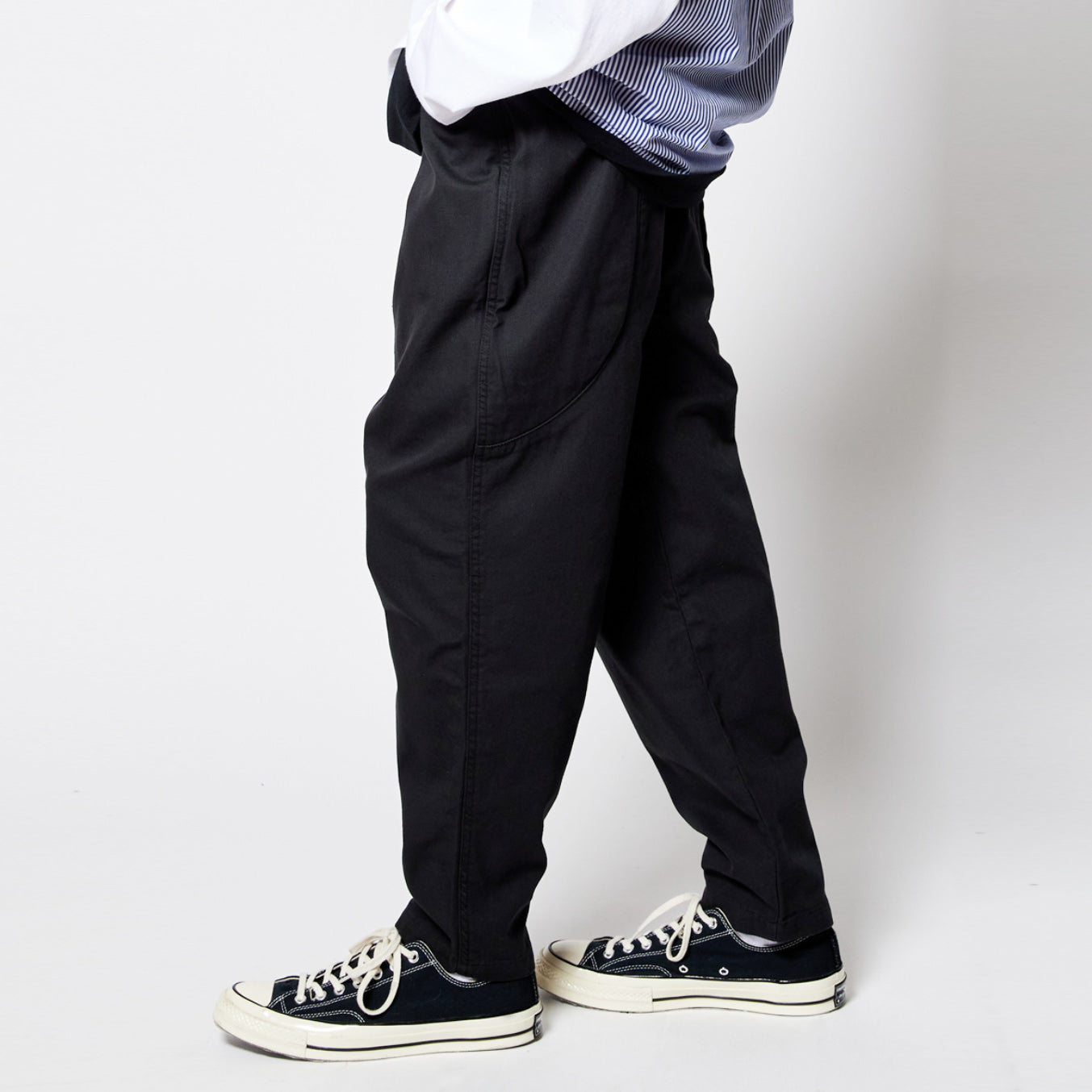 rehacer レアセル Big Pocket Wide Tapered Chino Pants
