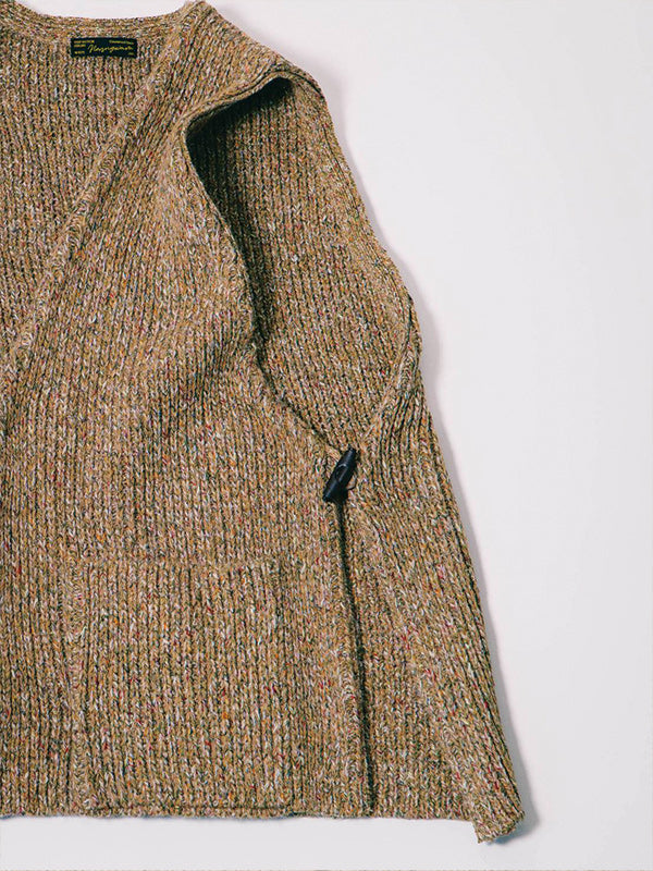 Nasngwan ナスングワム Nasngwam GRAIN VEST- BEIGE-