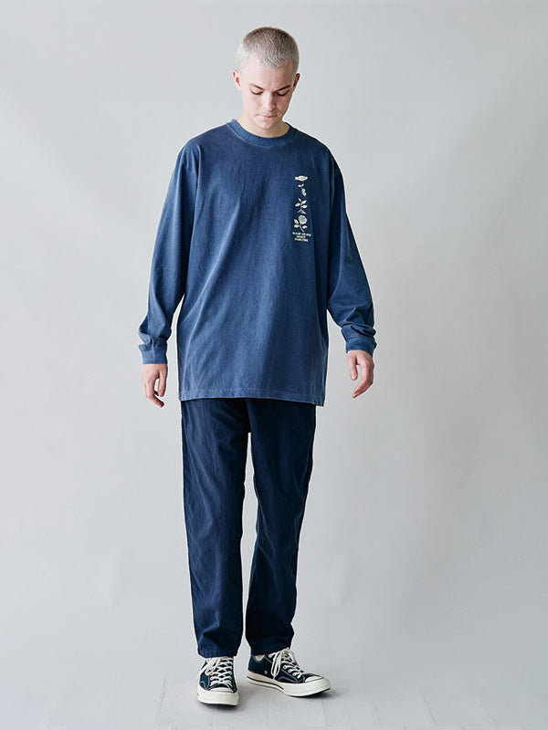 rehacer レアセル Side Pocket Tapered Washed Pants - INK BLACK -