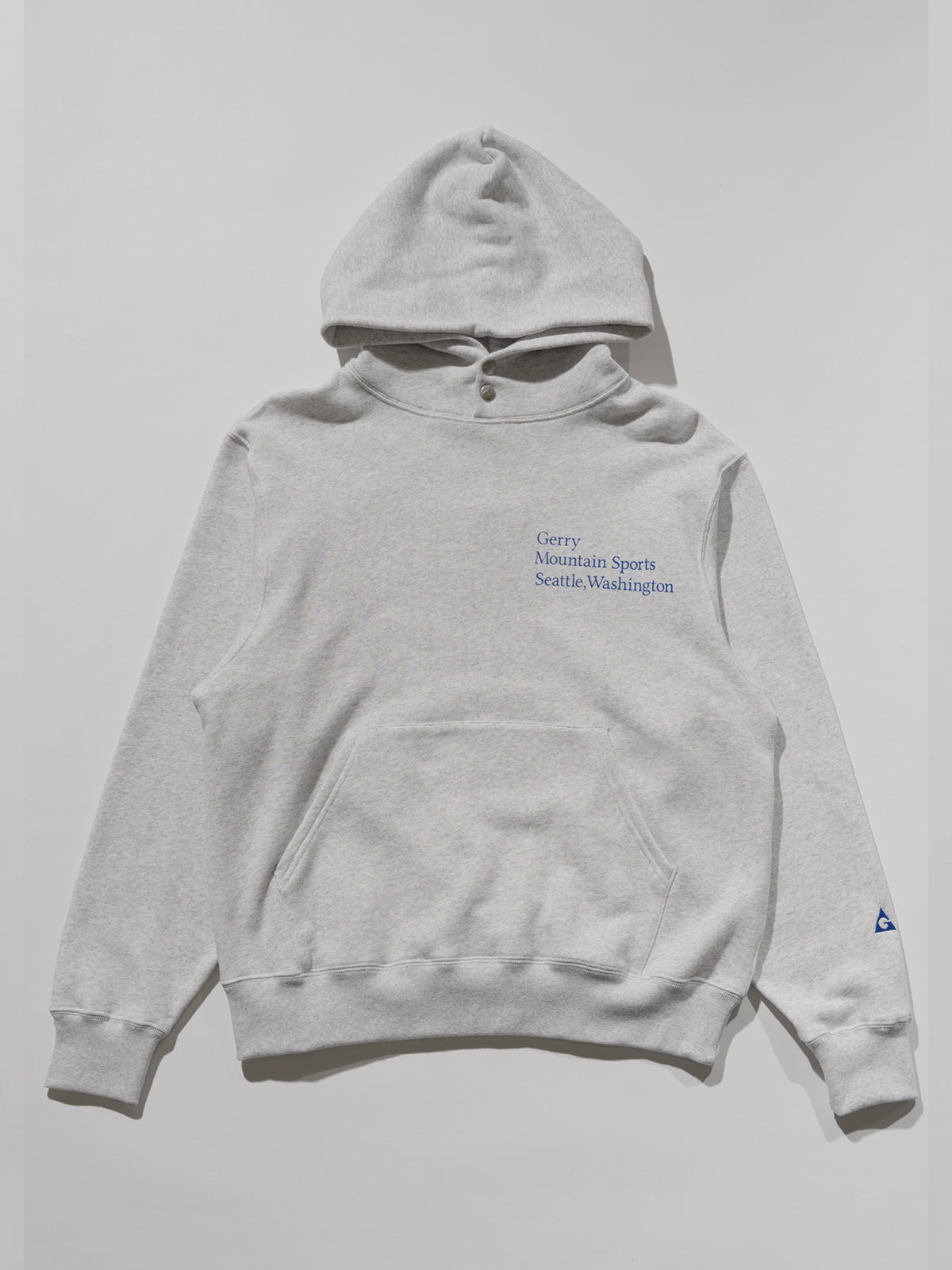 GERRY ジェリー 13oz Heavy Cotton Sweat Graphic Hoodie - ASH -
