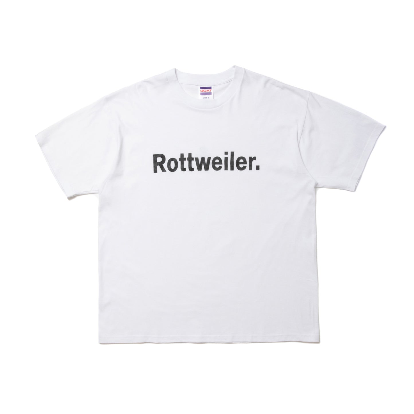 ROTTWEILER ロットワイラー PIGMENT CLASSIC TEE -WHITE-