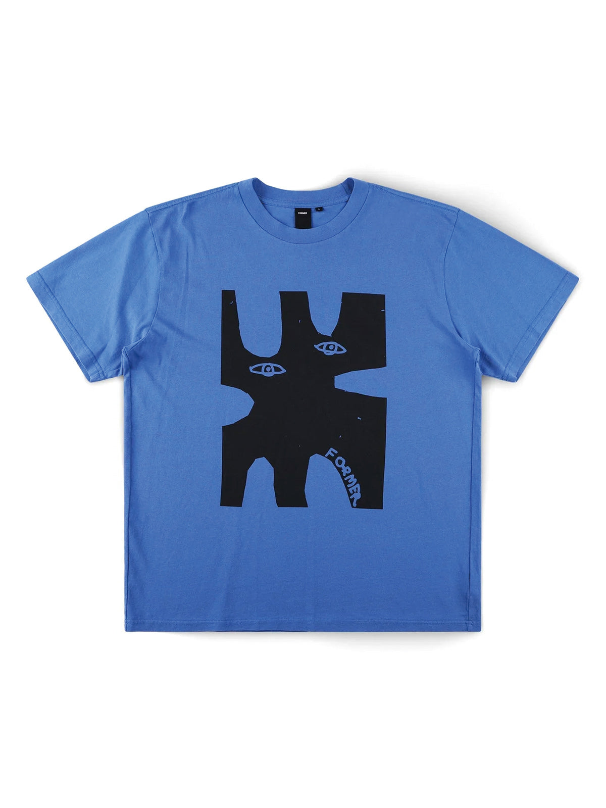 FORMER フォーマー ENIGMA T-SHIRT - WASHED COBALT -