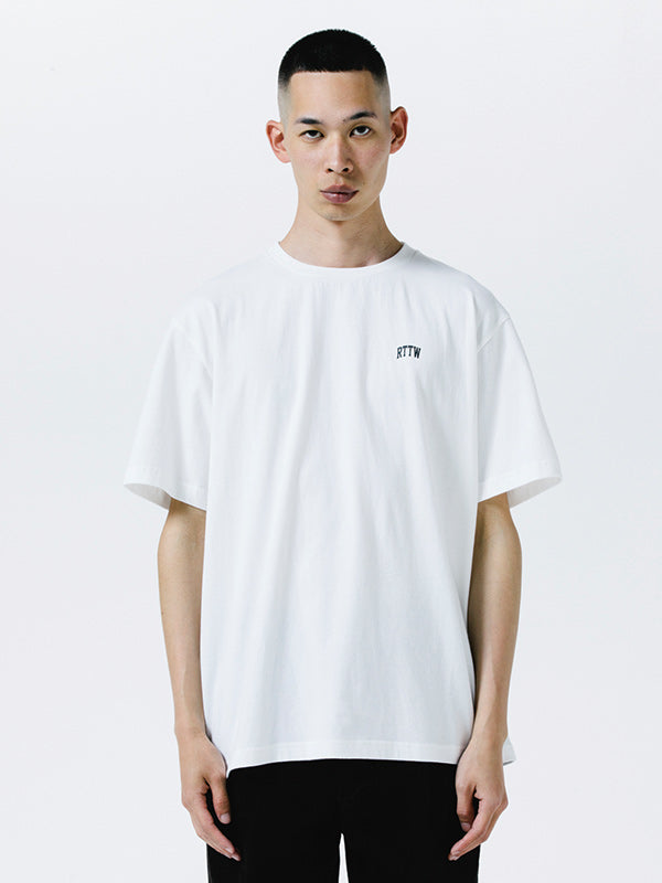 ROTTWEILER ロットワイラー R9 LOGO TEE - WHITE -