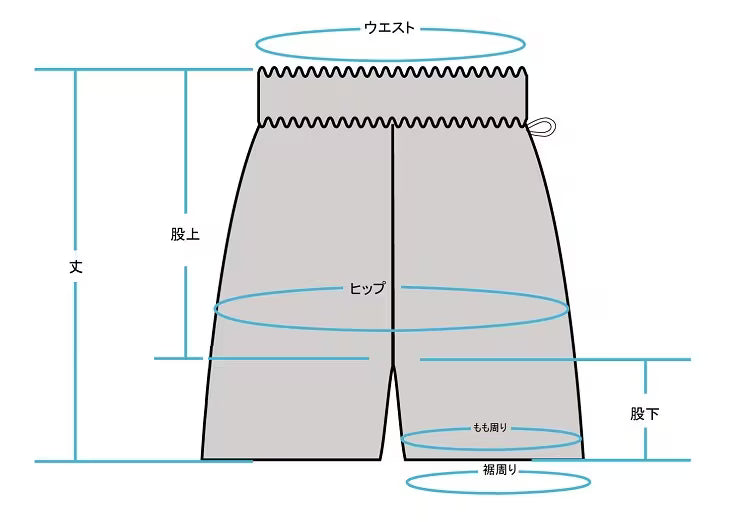 Cookman クックマン シェフパンツ Chef Pants Short Light Paisley - BLACK -