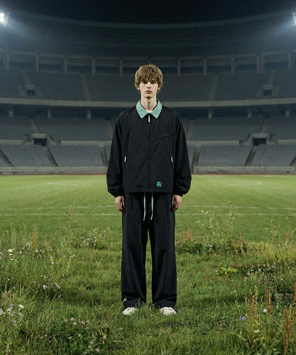 rehacer レアセル × STARTER Track Zip Blouson - BLACK -