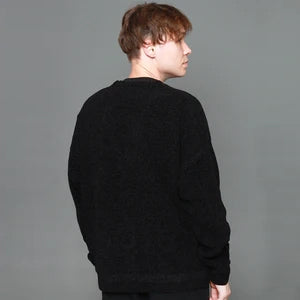 FORTUNA フォルトゥナオム ECOTEC ChenilleKnit CD - BLACK -