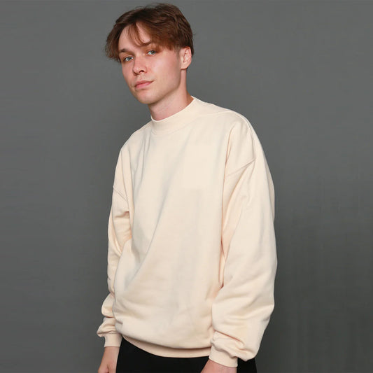 FORTUNA フォルトゥナオム Organiccotton Clear Fleece SWEAT - ECRU -