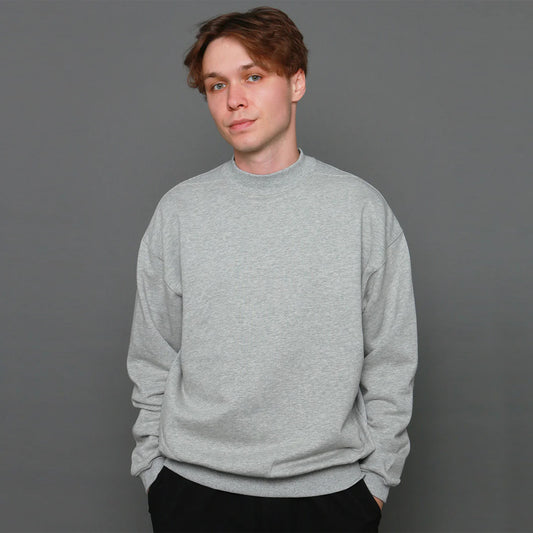 FORTUNA フォルトゥナオム Organiccotton Clear Fleece SWEAT - TOPGRAY -