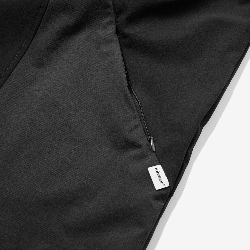 rehacer レアセル Panel Tech Shirt Jacket - BLACK -