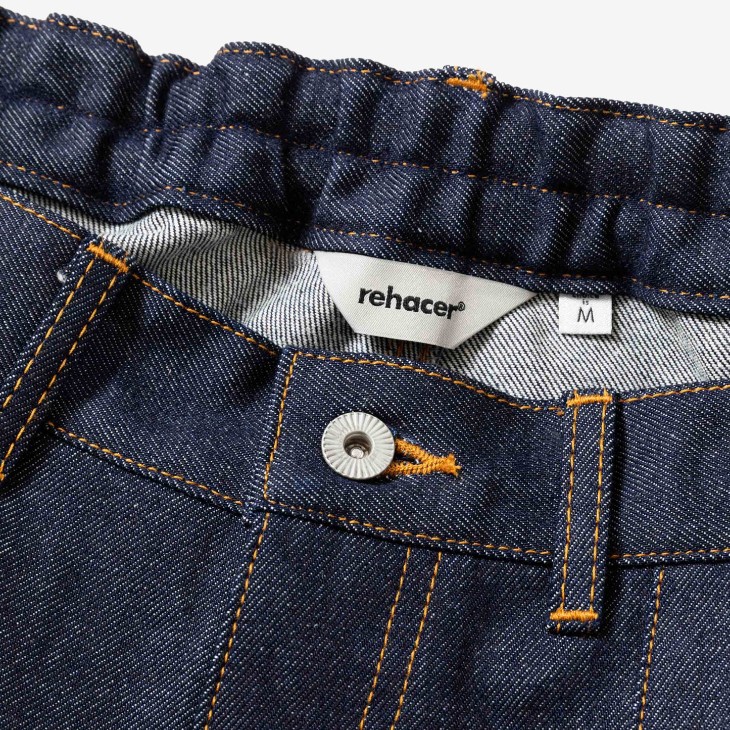 rehacer レアセル × ウィッチウォッチ Rigid Curvy Denim